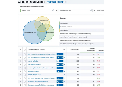 Выполню анализ конкурентов по SEO