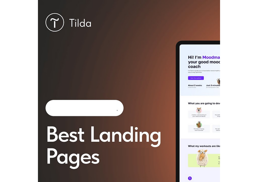Создам адаптивный сайт-визитку на Tilda